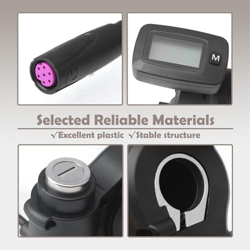 Upgrade 48V Throttle with M Key button Replacement for tutti Soleil 01 for