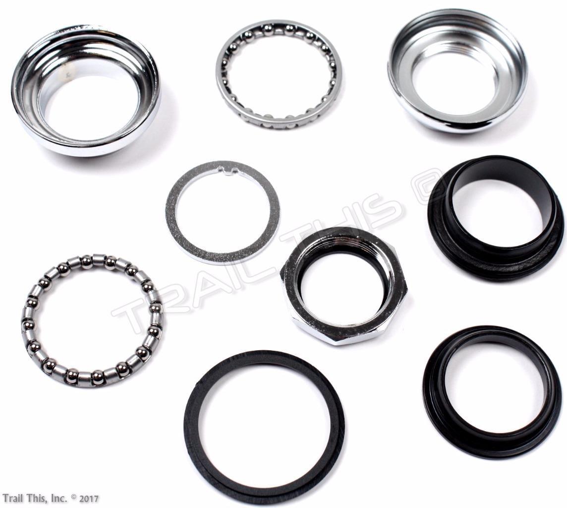 Tange Seiki Passage 1″ 1-inch Threaded 26.4mm Chrome Traditional Bicycle Headset
