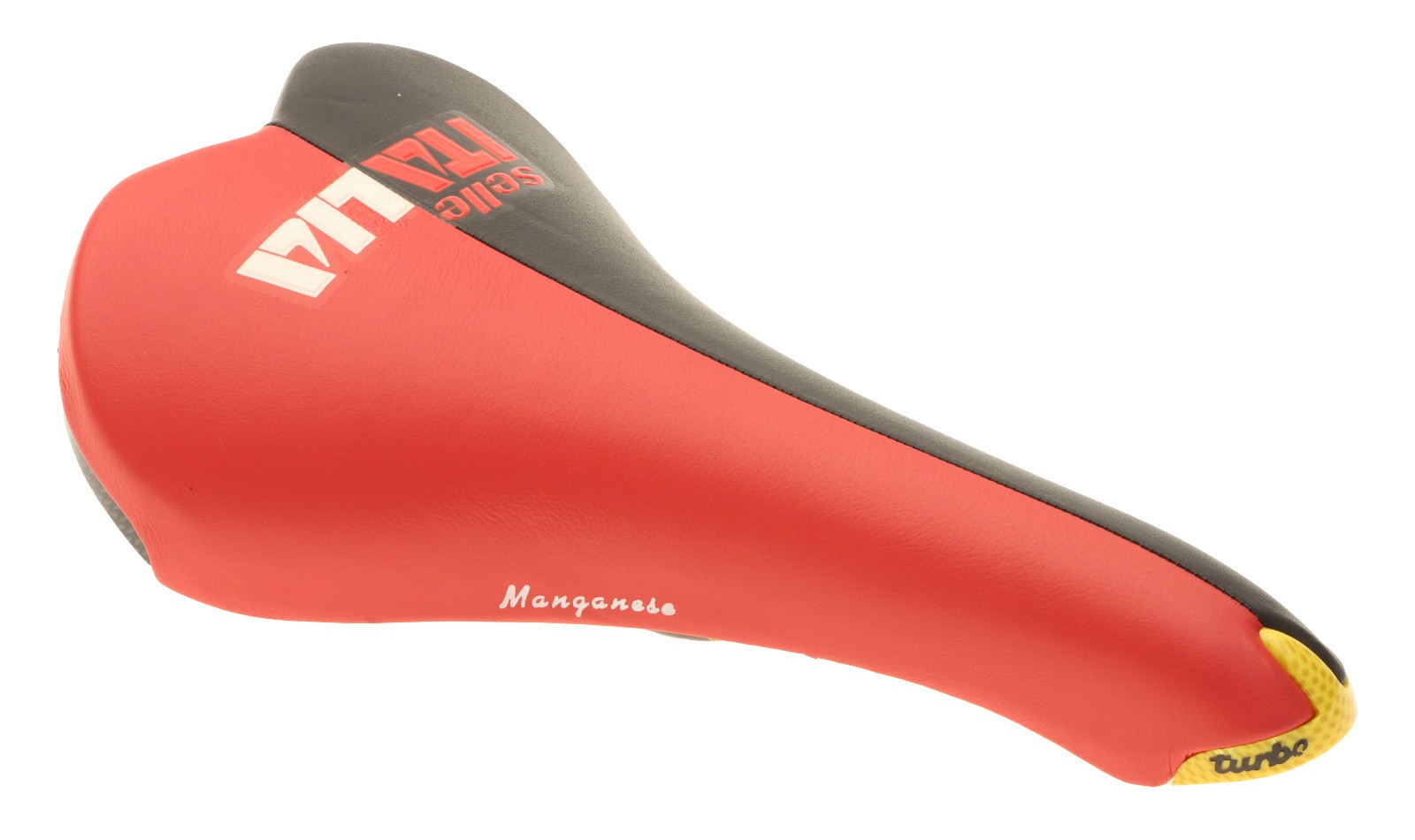 Selle Italia Turbomatic 2 Saddle Manganese Rails 90s Black Red Rare NEW NIB NOS