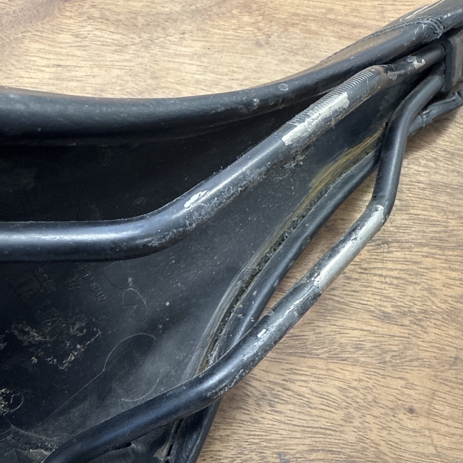 Selle Italia Cannondale CODA Bike Saddle Titanium Rails made in Italy 1999