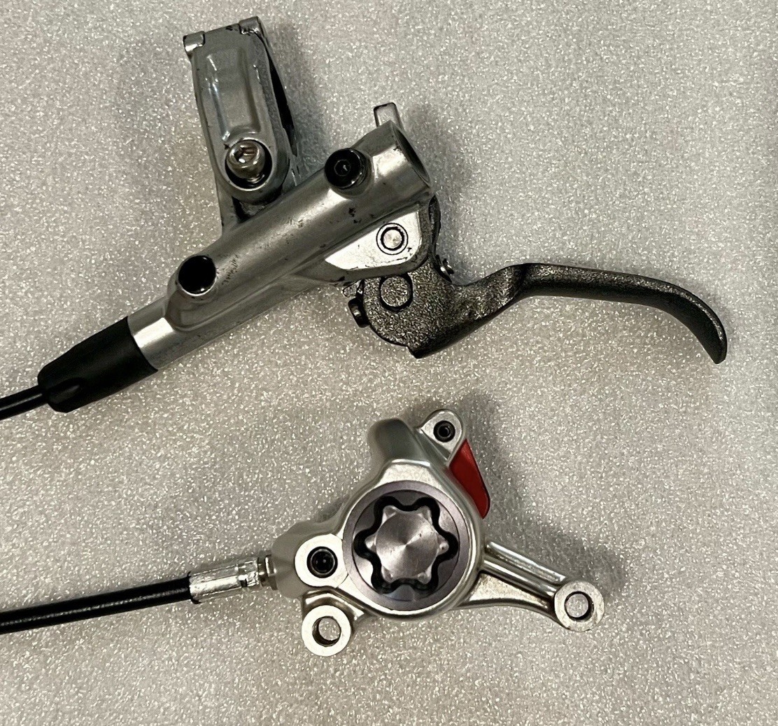 Custom SHIGURA Shimano Deore 6100 Levers Magura Marta SL Calipers Brakeset F & R