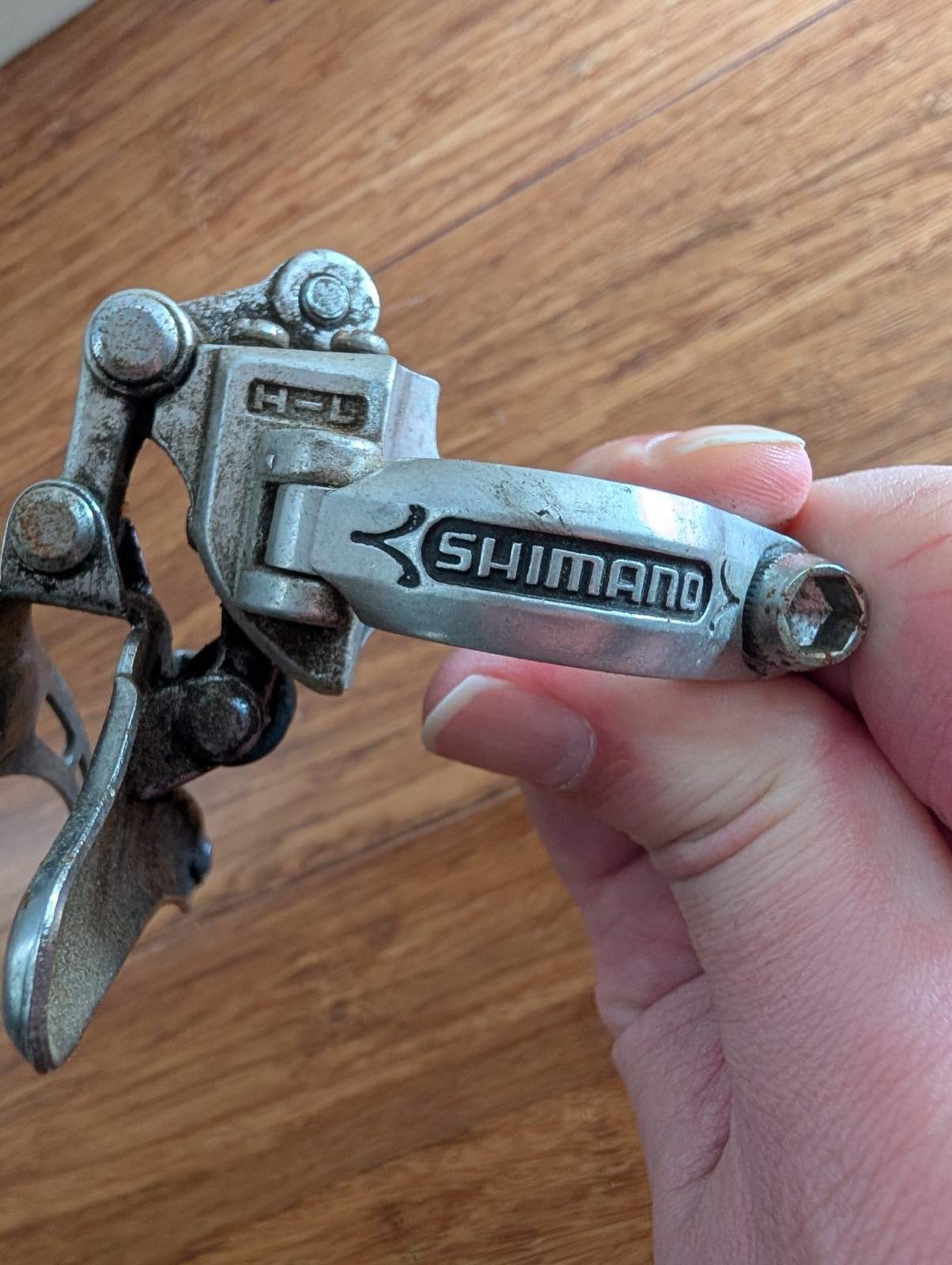 Vintage Shimano 600 Arabesque Front & Rear Derailleurs Vintage Set Working