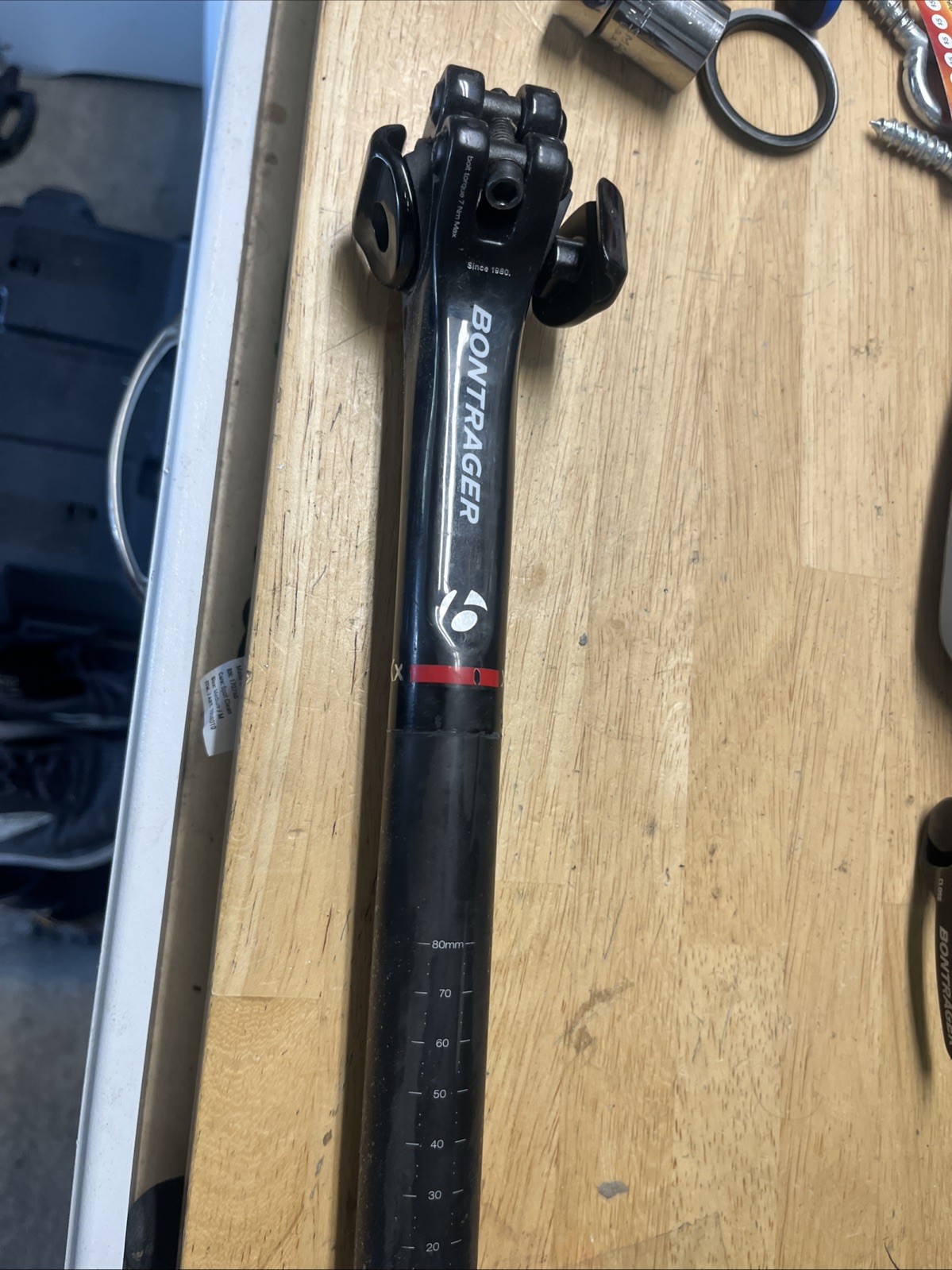Bontrager xXx Carbon Fiber Seatpost 198g 27.2mm Diameter 300 Mm
