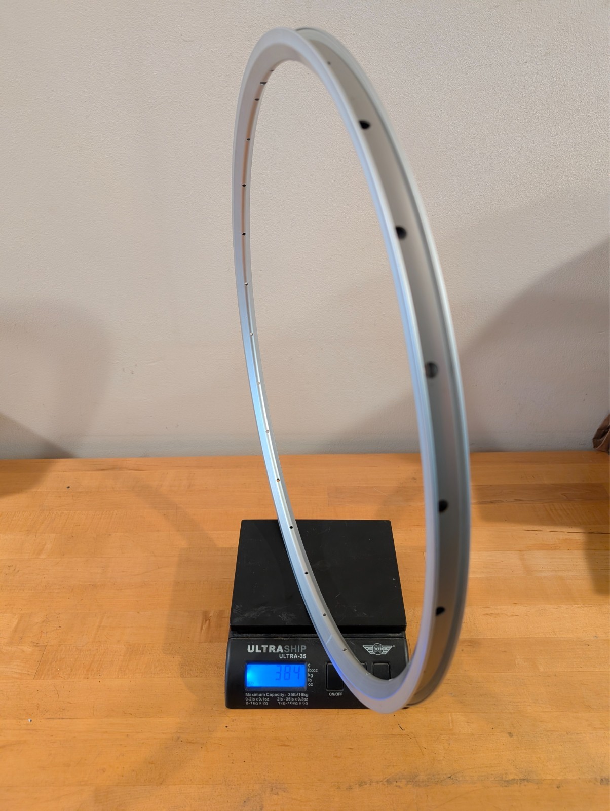 Velocity K-525 26” 24h rim – narrower (21mm) & lighter (384g) Dyad / Aeroheat