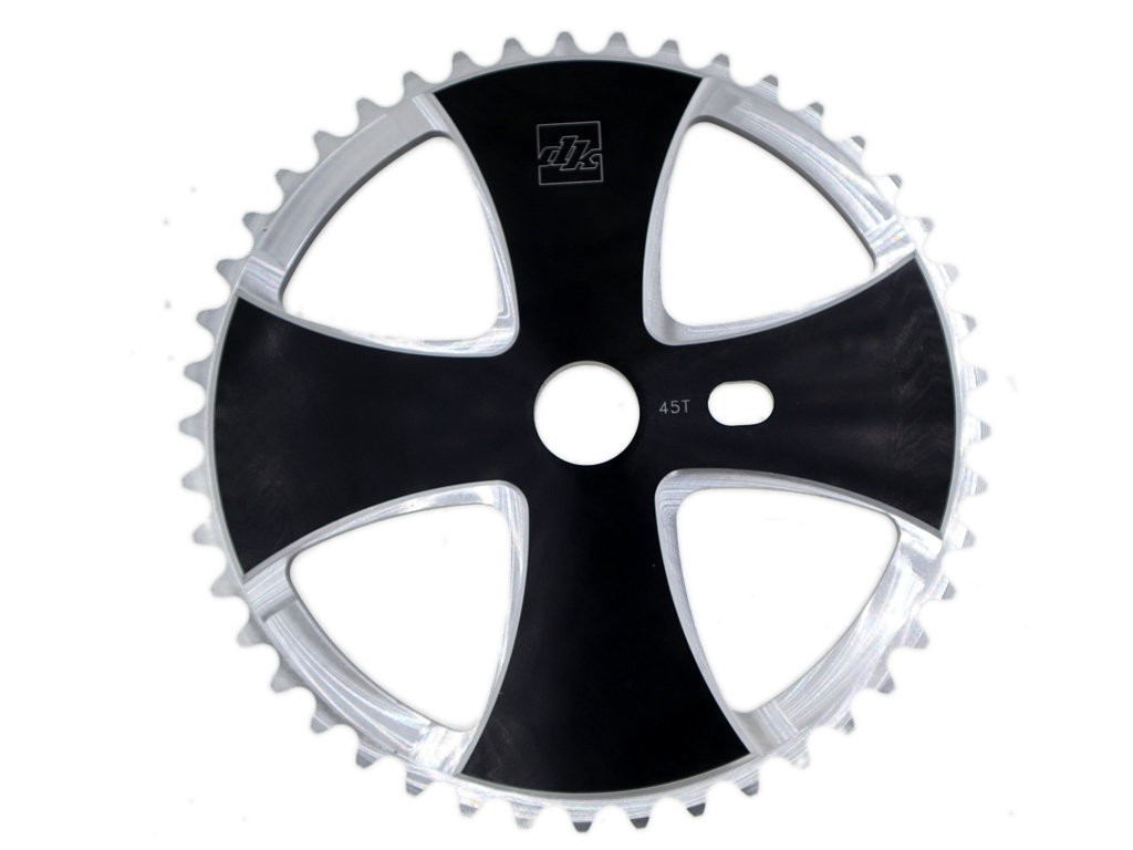NOS! DK CNC Alu Iron Cross Gear BMX Chainring Sprocket 30 33 36 39 43 44 45T