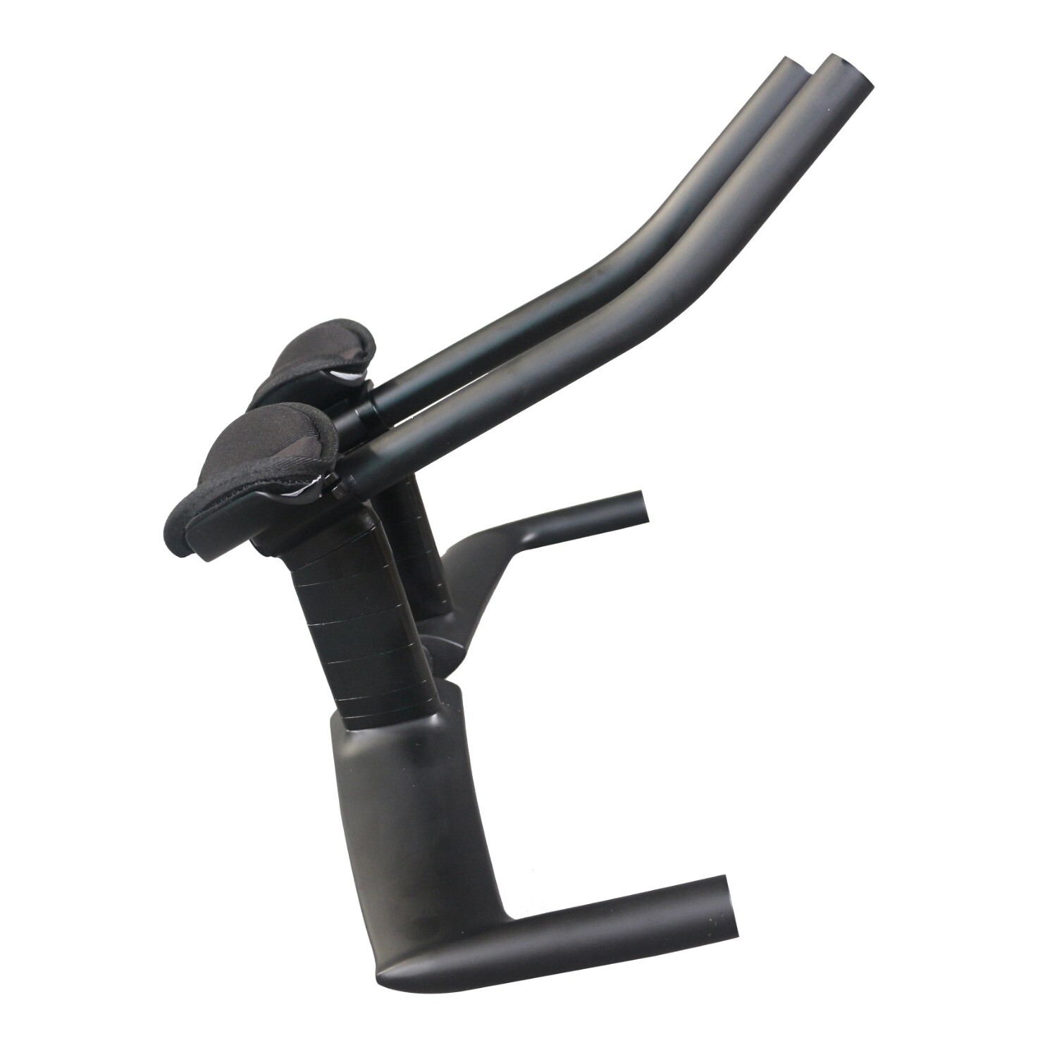 Carbon Aero Integrated Handlebar 15 Degree Triathlon Bar with Spacer for TT Bike