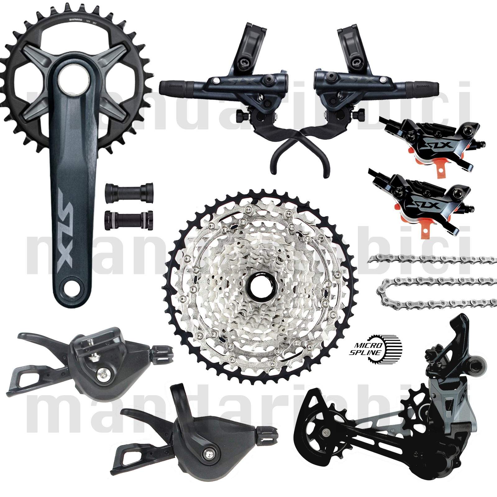 Shimano SLX M7100 1x12Speed Disc Brake for MTB Groupset New