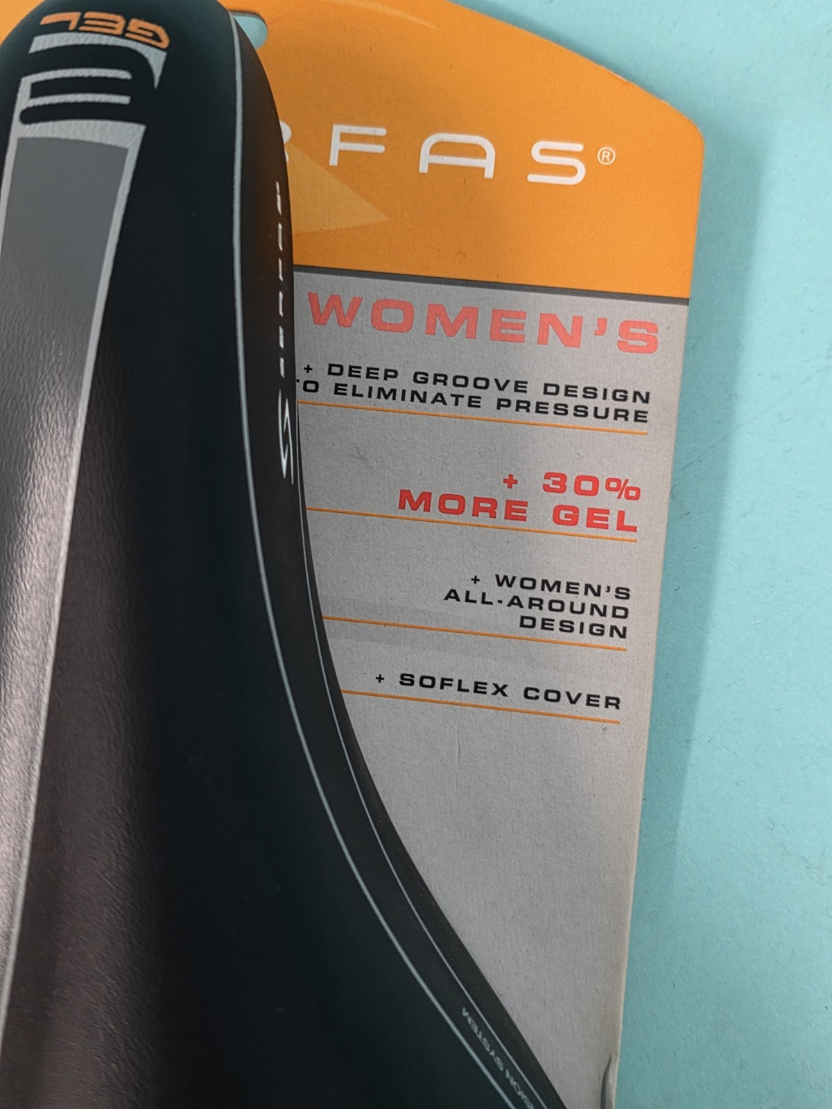 NEW SERFAS Women’s Comfort Saddle Waterproof Cover 275mm Wide LSD-100 HYBRID