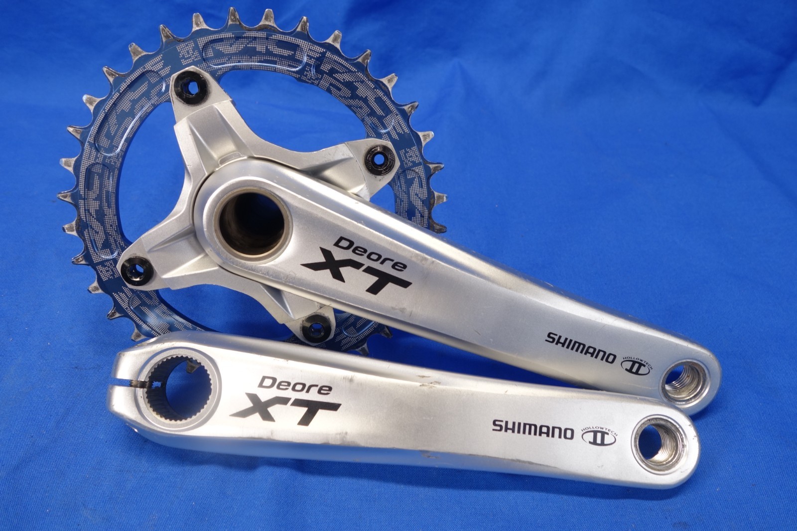 Shimano Deore XT FC-M770 1 x 11 MTB Crankset, Race Face Narrow/Wide 36t, 175mm