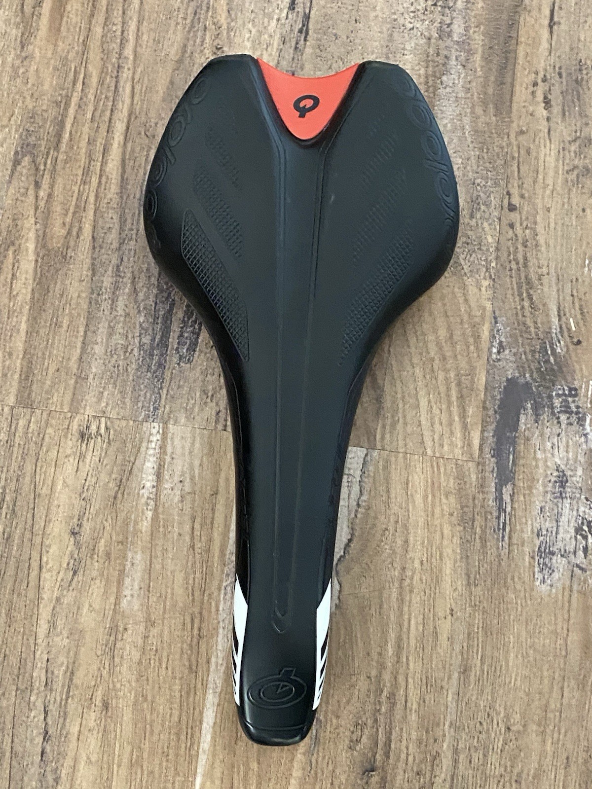 Prologo Q Saddle Road Gravel Bike Seat Black Red White Cycling