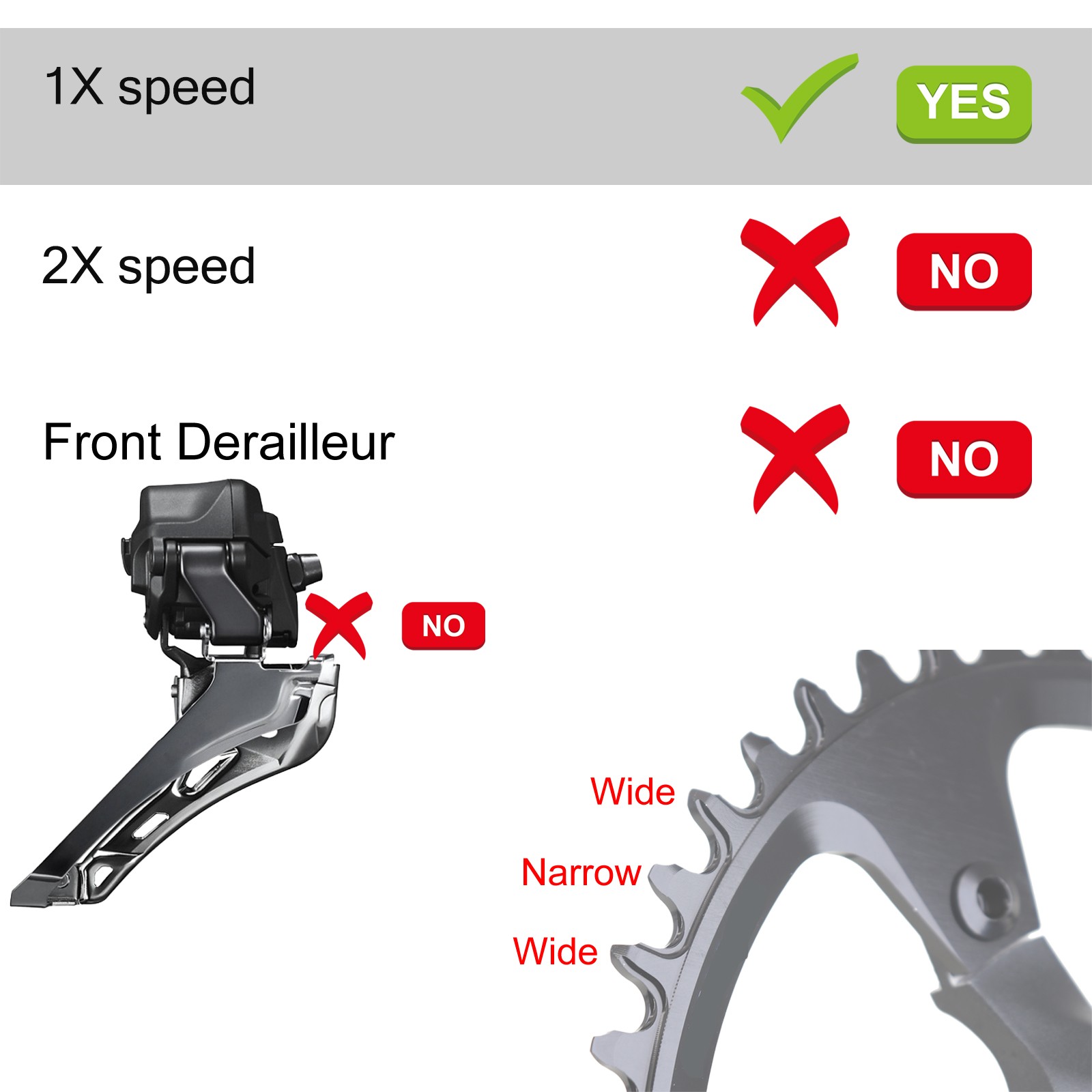 Stone 135BCD Chainring Round Narrow Wide 42t to 60T Road MTB Bike for campagnolo