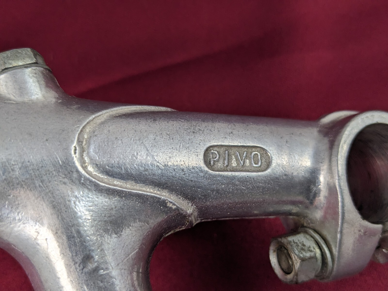 Vintage Pivo Alloy Road Quill Stem Goose Neck 22mm 85mm