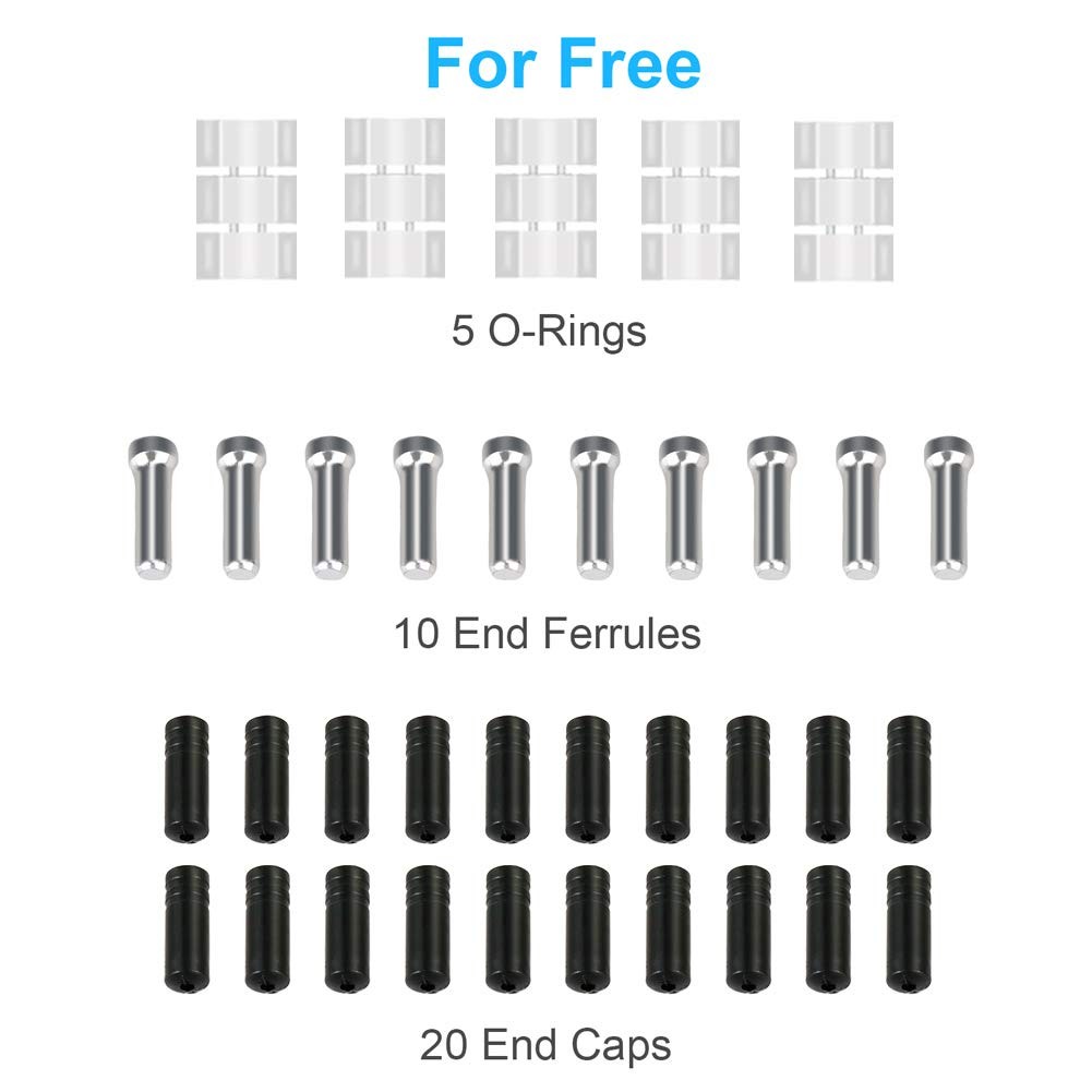 10PCS Premium Bike Shift Cable Professional Stainless Steel Bicycle Wire