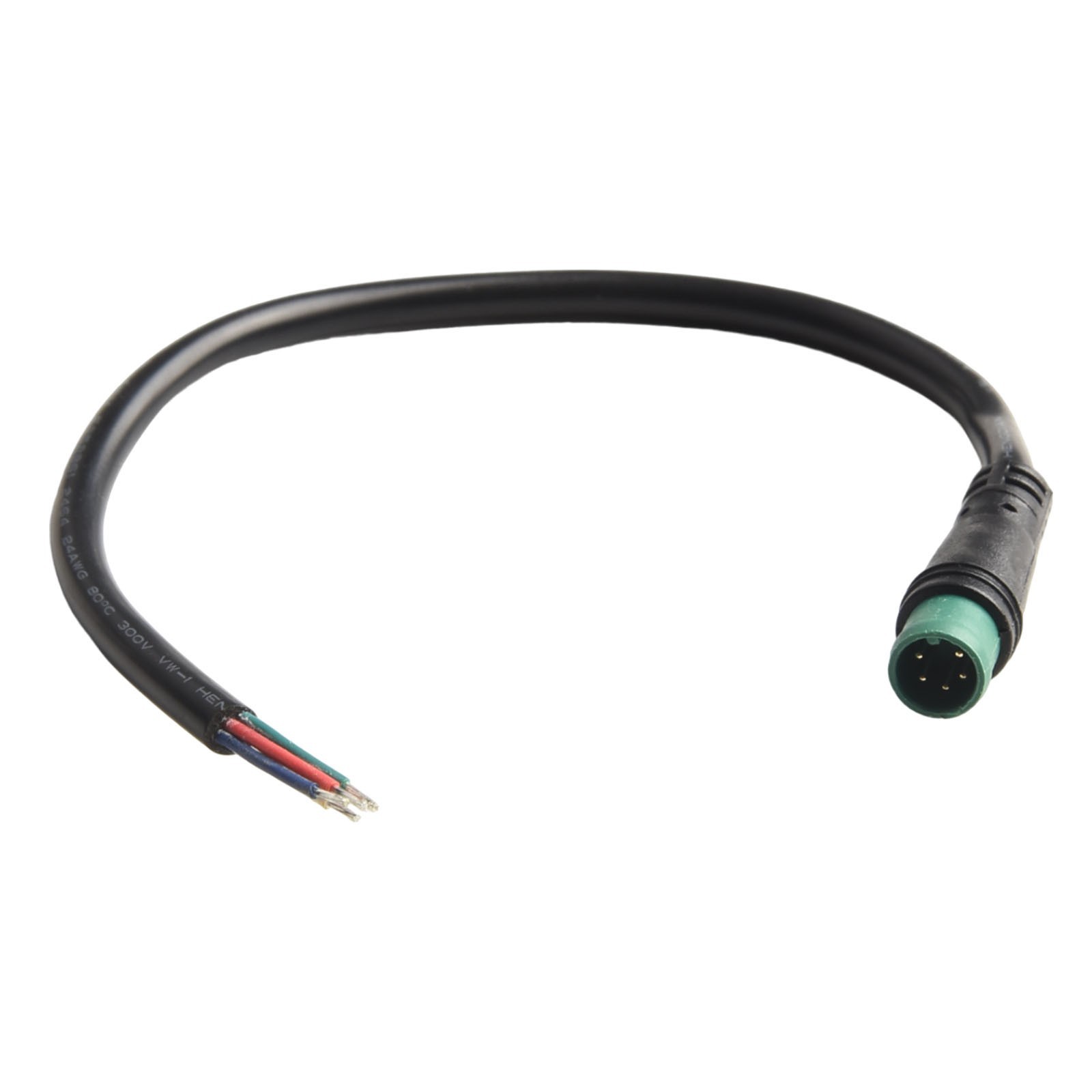 Ebike Display Signal Line Connector 20cm Compatible Plastic Steel Build