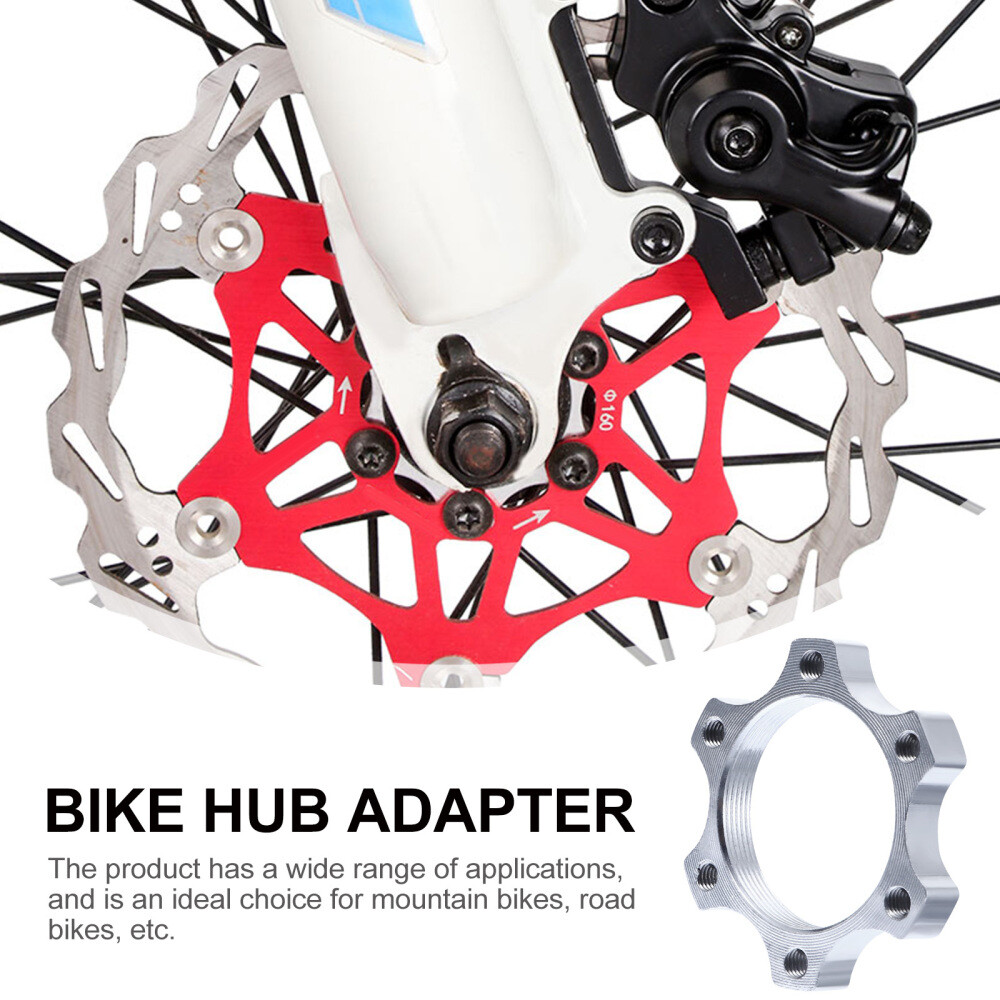6 Pcs Adapter Center-Lock Hubs 6-Bolt Brake