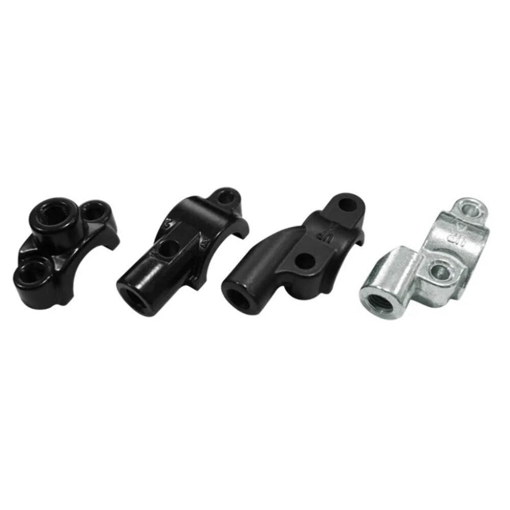 Motorcycle Master Cylinder Brake Lever Mirror Mount Clamp Rear View Mirror Holde