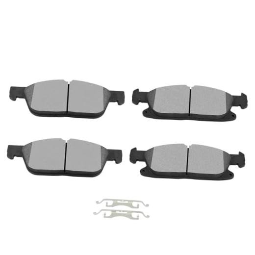 Disc Brake Pads Sets Front Ceramic Brake Pads w/Hardware Front D1818 [4PCS]