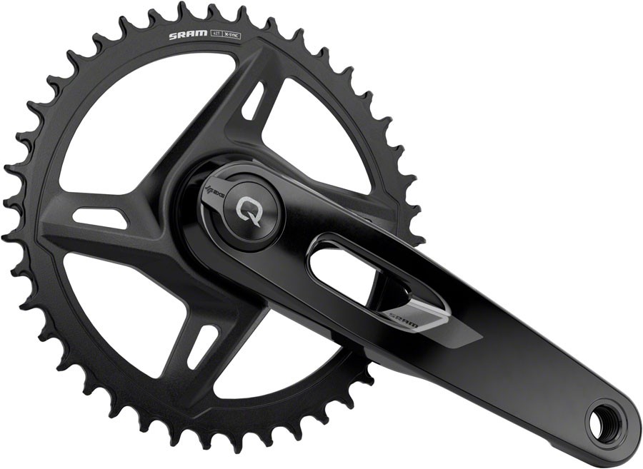 SRAM Rival 1x XPLR AXS Power Meter Wide Crankset – 165mm, 12/13-Speed, 42t,