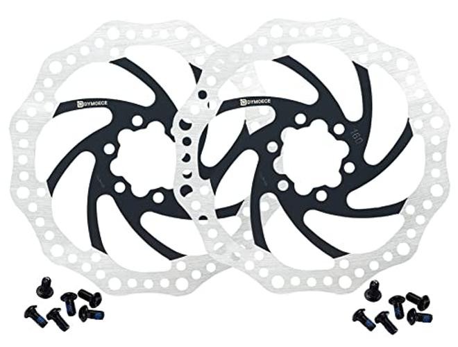 2 Pcs Bike Disc Brake Rotors with 12 Bolts 140mm*2pcs Black-R