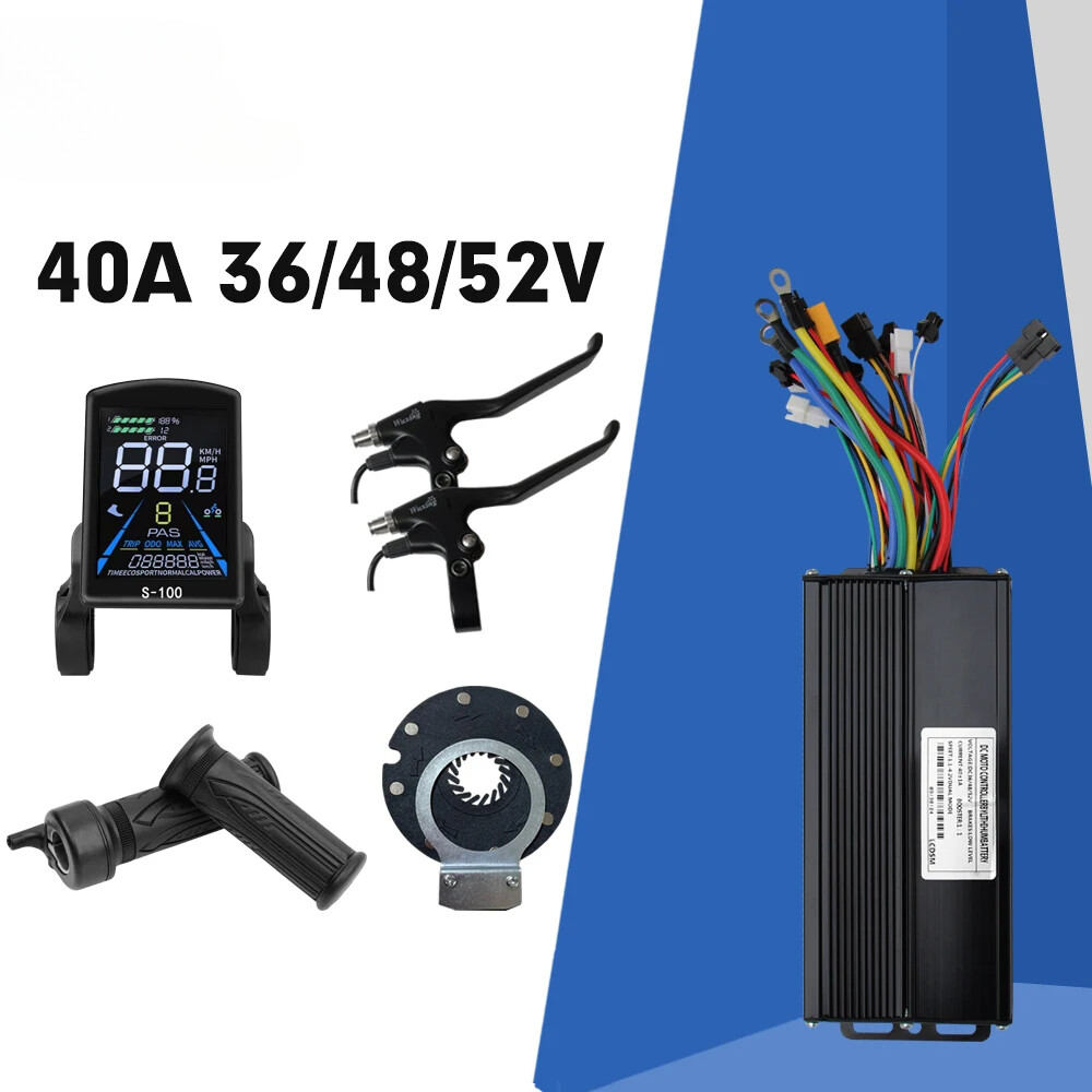 36/48/52V 40A 1000W-2000W 3 Mode Controller Electric Scooter with Display