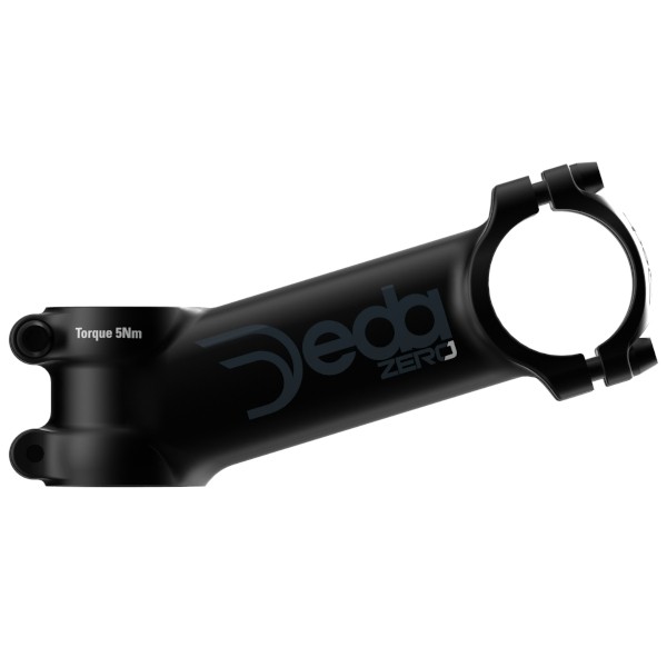 Deda Elementi Zero17 stem alloy 31.7mm x 11cm 1-1/8″ Black on Black DZERO17-110