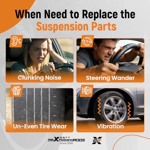 maXpeedingrods 2Pcs K750032 Front Stabilizer Sway Bar End Links for Hyundai