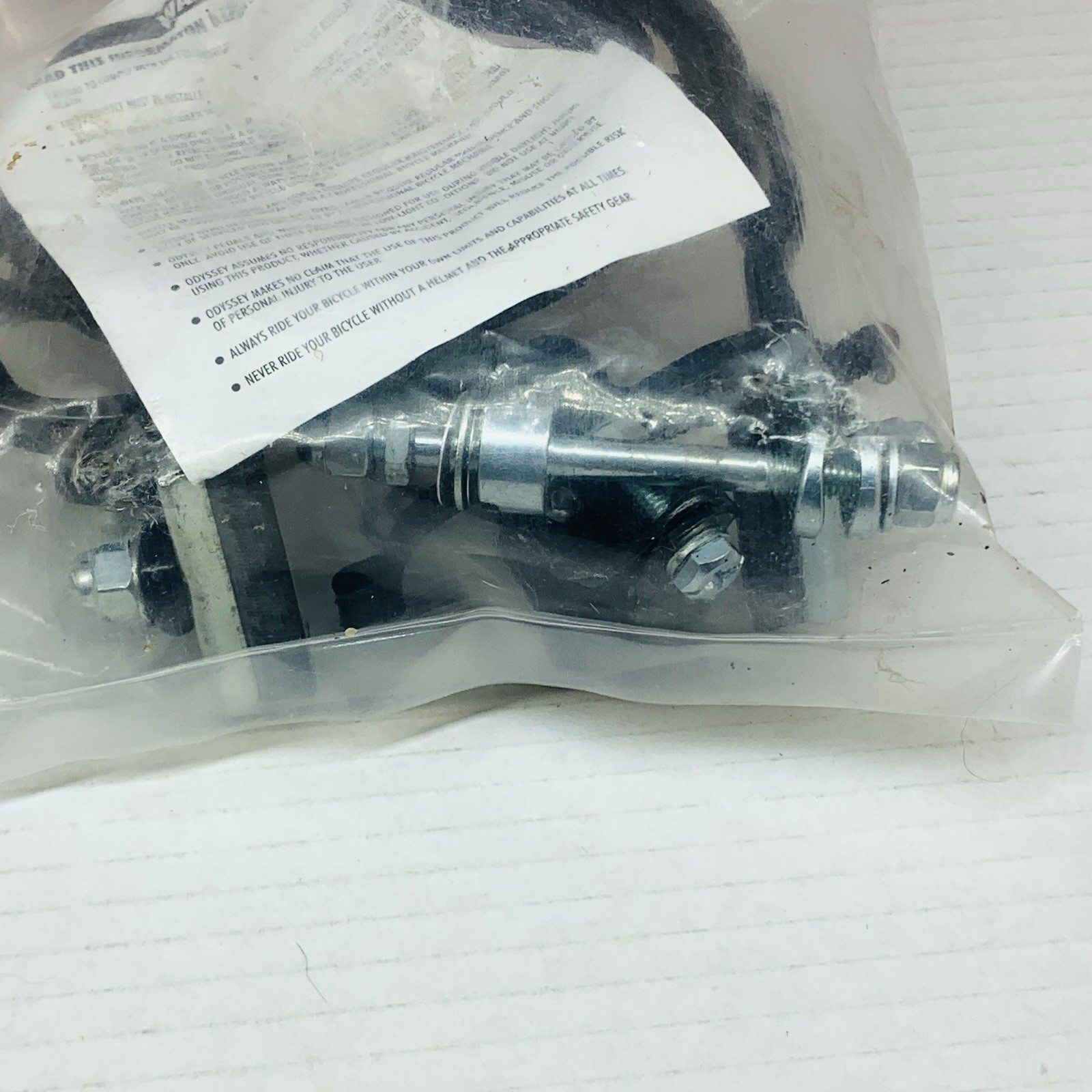 Vintage Odyssey 1999 BMX Rear Caliper Brake Black Lever Cable NOS Kit Single