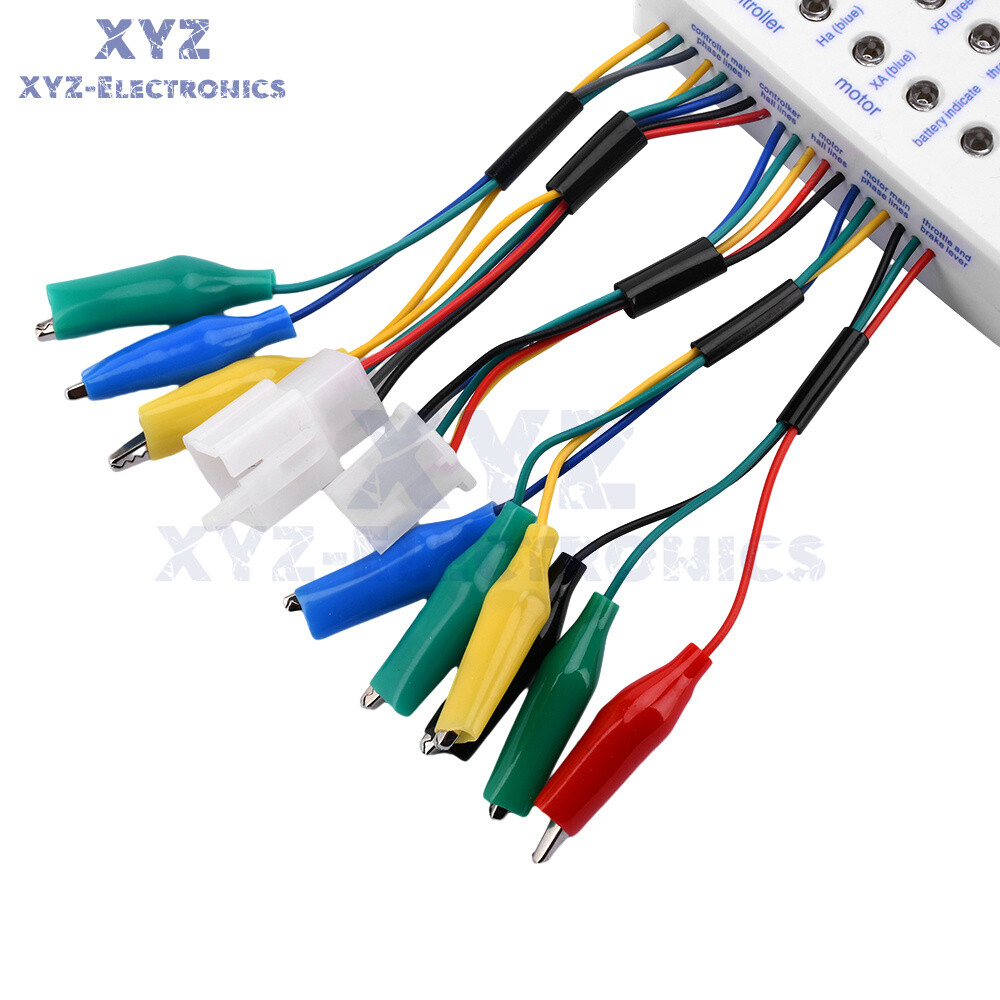 24-72V Brushless Motor Tester Ebike Testing Device Electric Hall Tester Detector