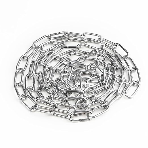9.8ft Light Duty Stainless Chain for Hanging Pet
