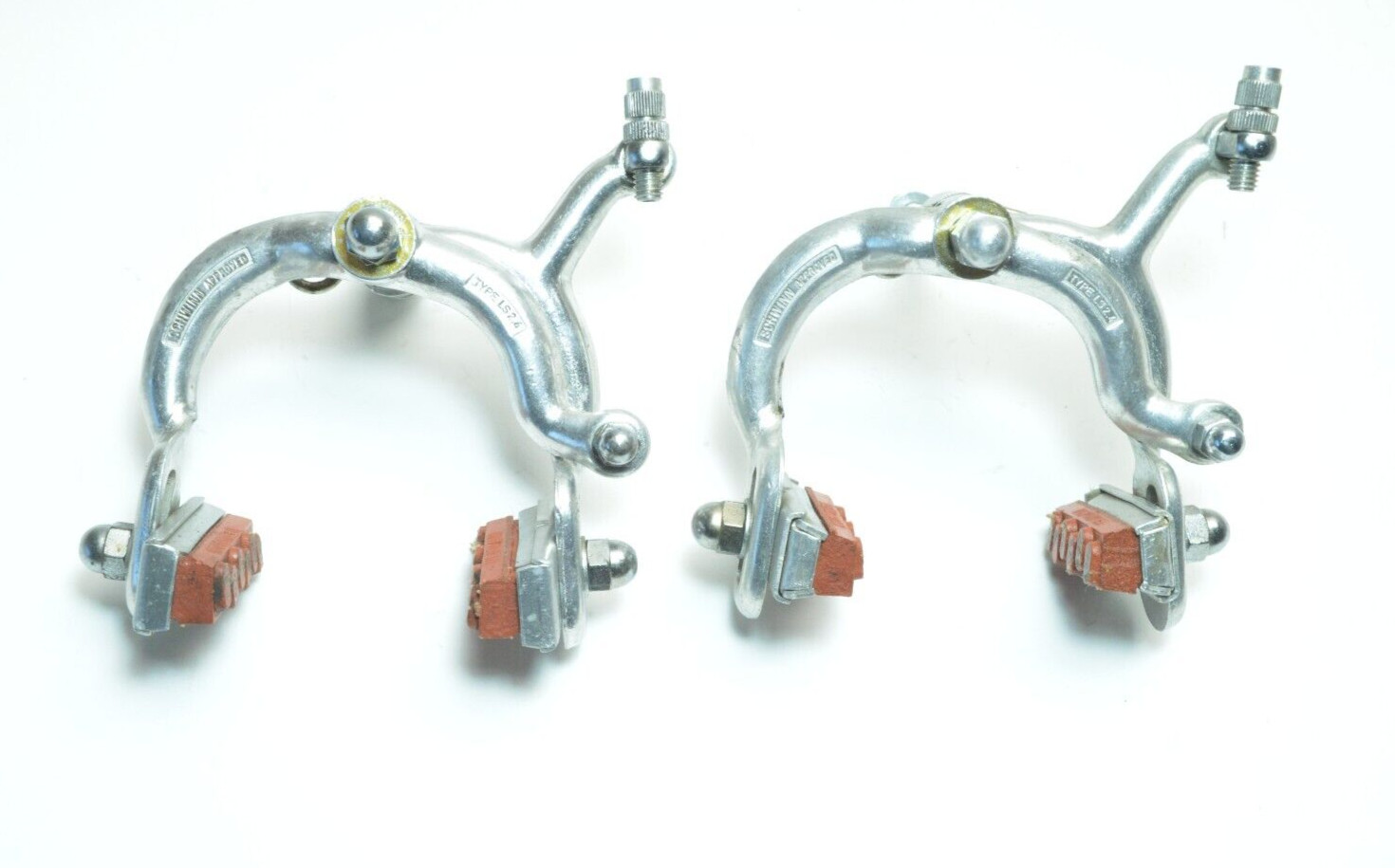 SCHWINN TYPE LS 2.4 BICYCLE SIDE PULL 730 BRAKES SET 62 MM CENTER SWITZERLAND