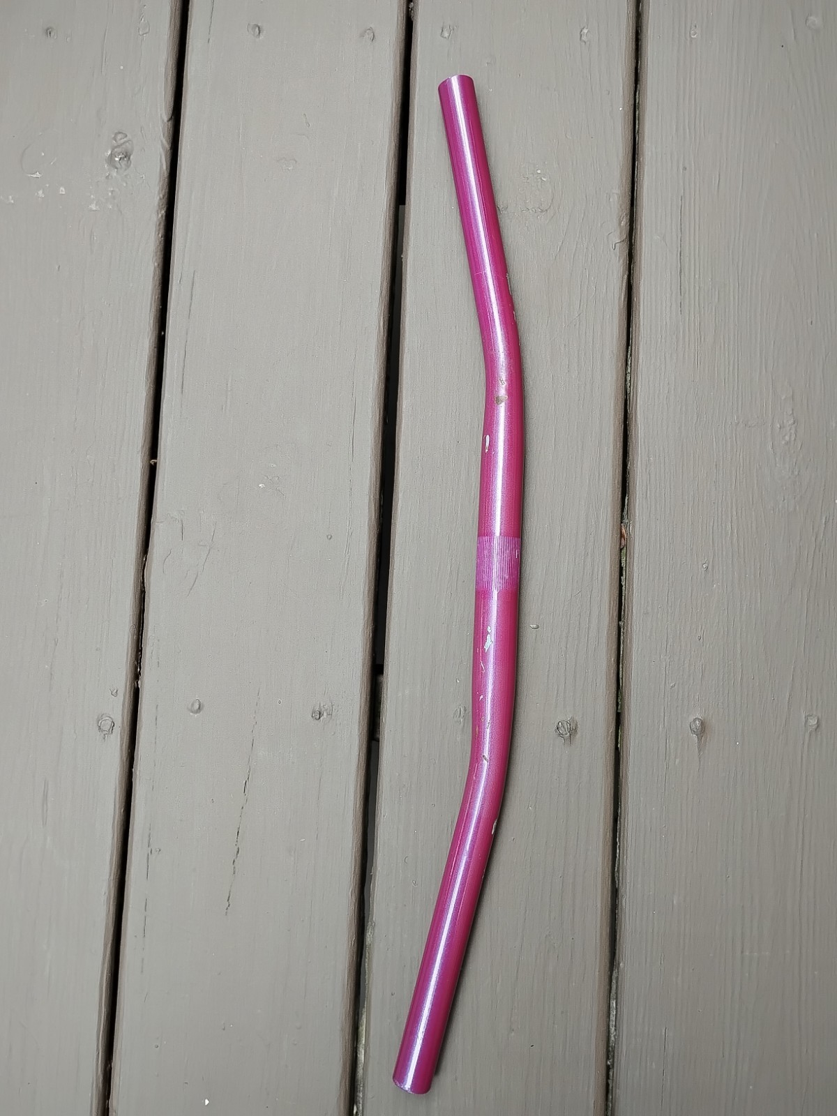 Vintage 1990’s Chromoly MTB Hybrid Flat Handlebar, 570mm Length, 25.4mm Clamp