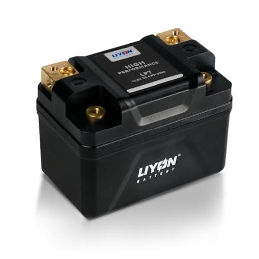 LIYON Lithium YTX5L-BS/YTX4L-BS/YTX7L-BS Motorcycle & ATV Battery, LP7-BL-3AH