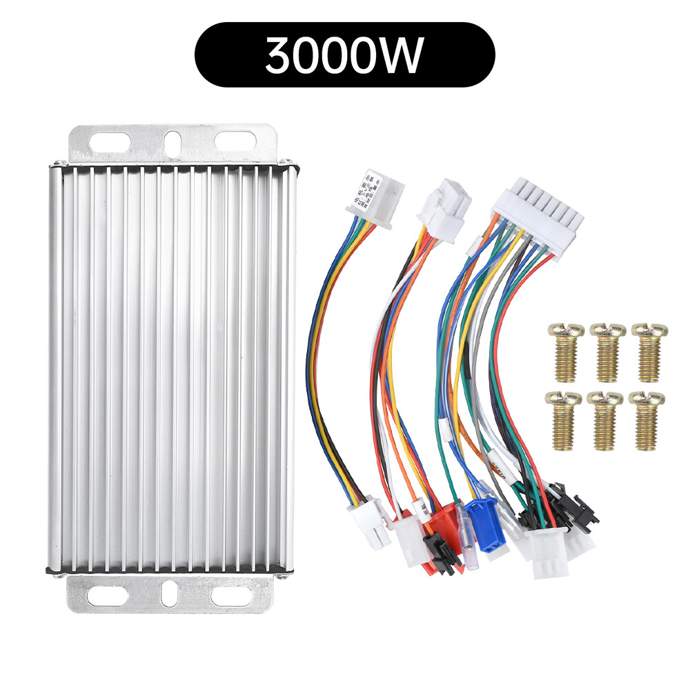 48V60V72V 50A Sine Wave Electric Vehicle Controller Brushless Motor Driver 3000W