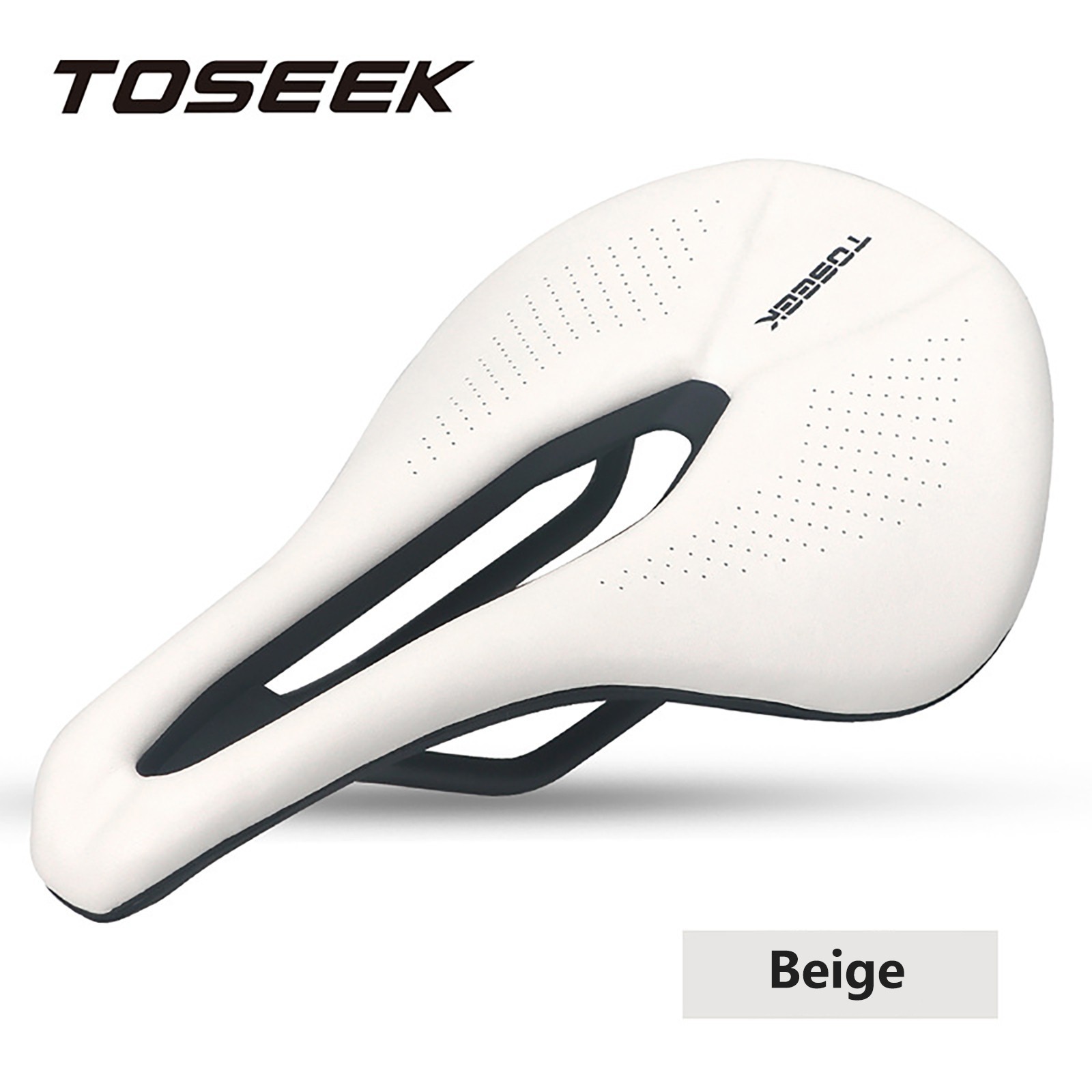 TOSEEK Bicycle Saddles Cushion Hollow Honeycomb Cycling Racing Road Bike Seats