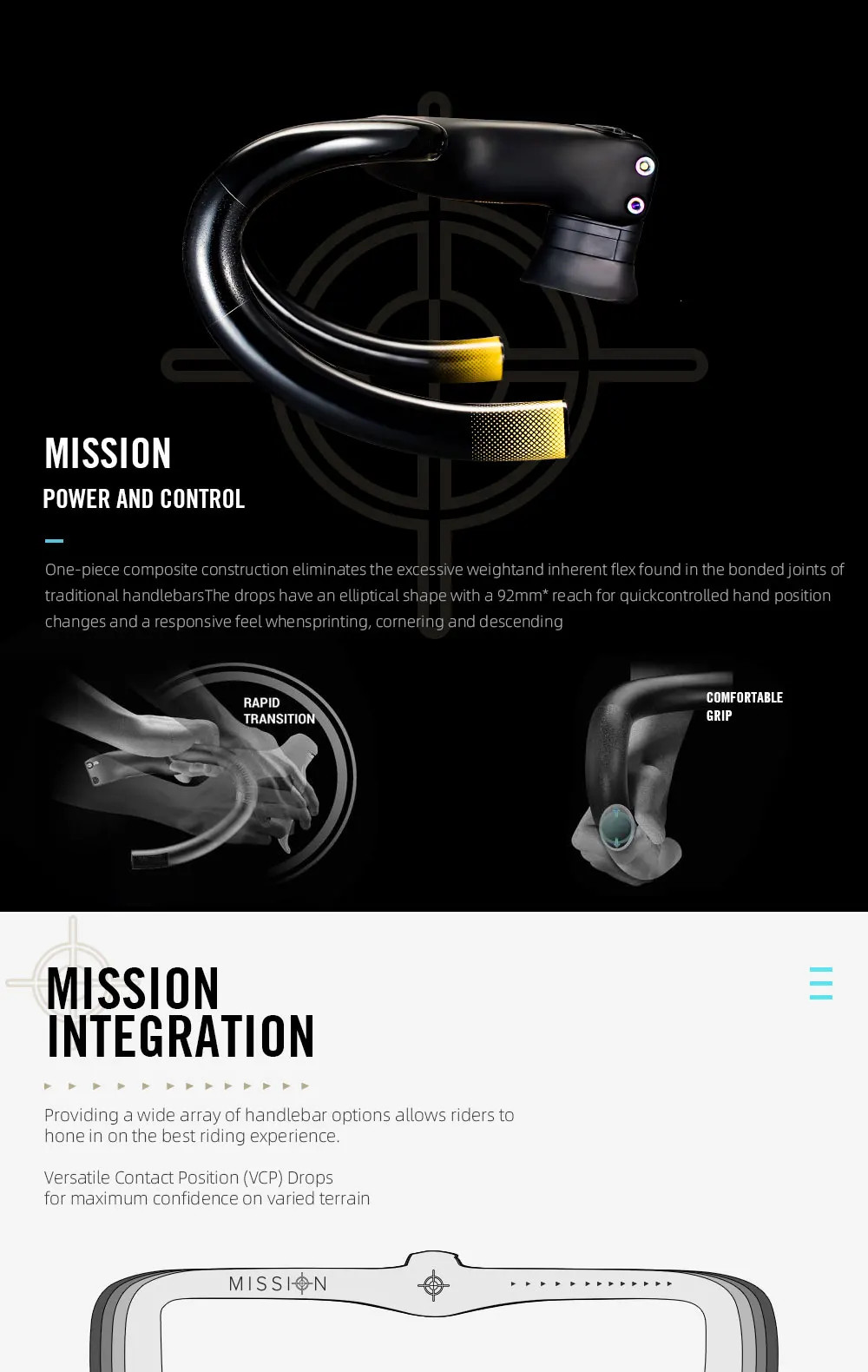Carbon Road Bike Integrated Handlebar Inner Cable Routine Bent Bar Bicycle Parts