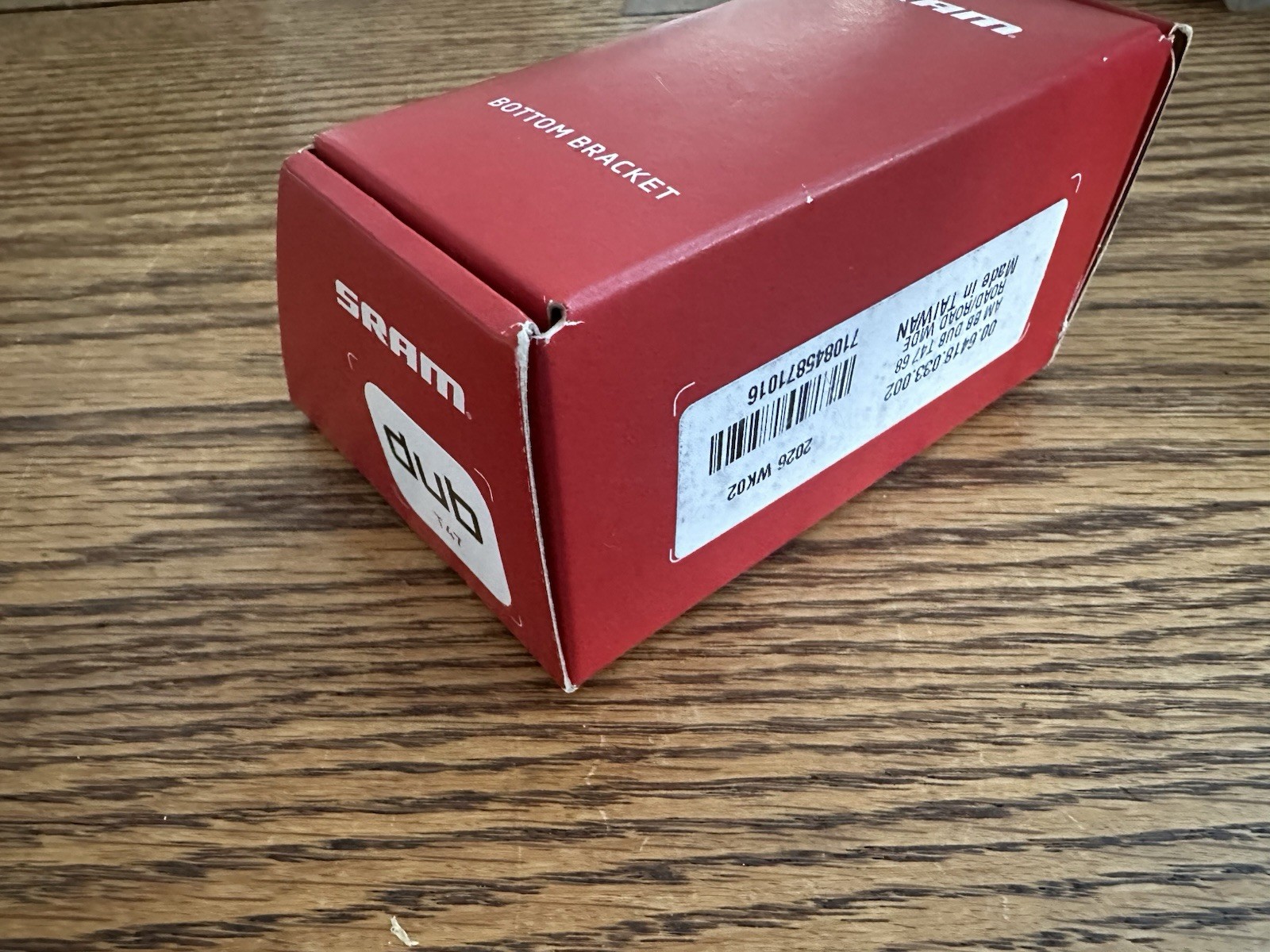 SRAM AM BB DUB T47 (Road and Road Wide) 68mm Bottom Bracket (00.6418.033.002)