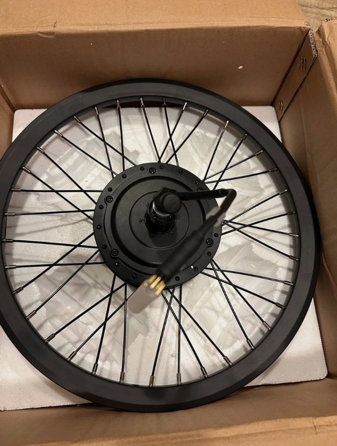 48v 500watt 20in ebike assembly