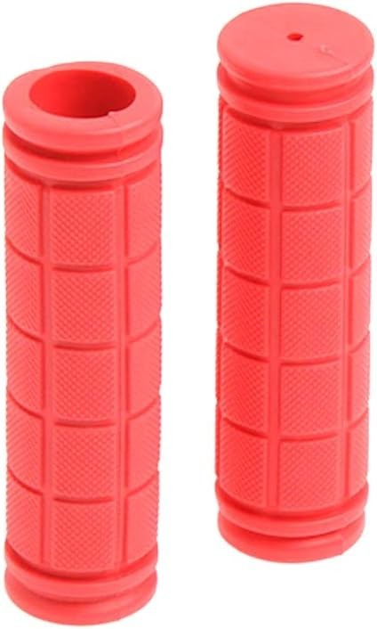 Kids Bike Handlebar Grips 1 Pair Anti Slip Rubber BMX MTB Scooter Bicycle Grip