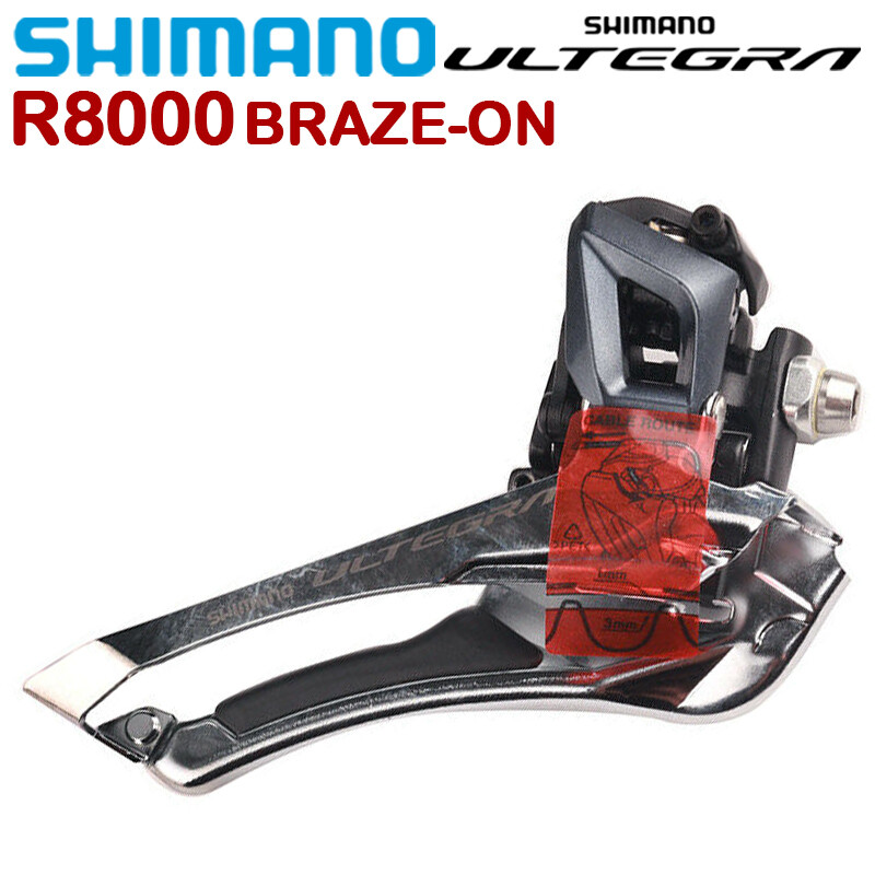 Shimano Ultegra Bicycle FD R8000 Brazed On Front Derailleur 2×11 Speed Road Bike