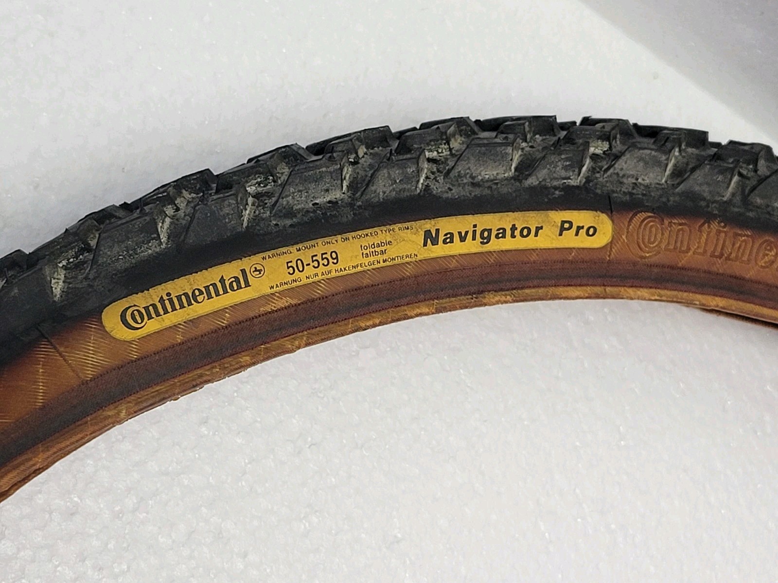 26″ Continental Navigator Pro Folding Tire For Vintage mountain bikes NOS