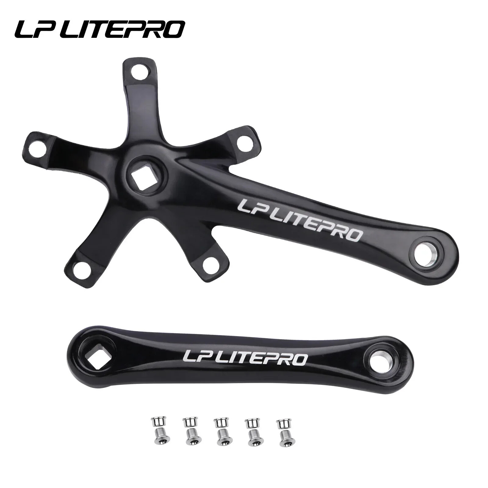 170mm Gravel Road Bike Crank Arm 130 BCD 45T 47T 53T 56T 58T Chainring Crankset