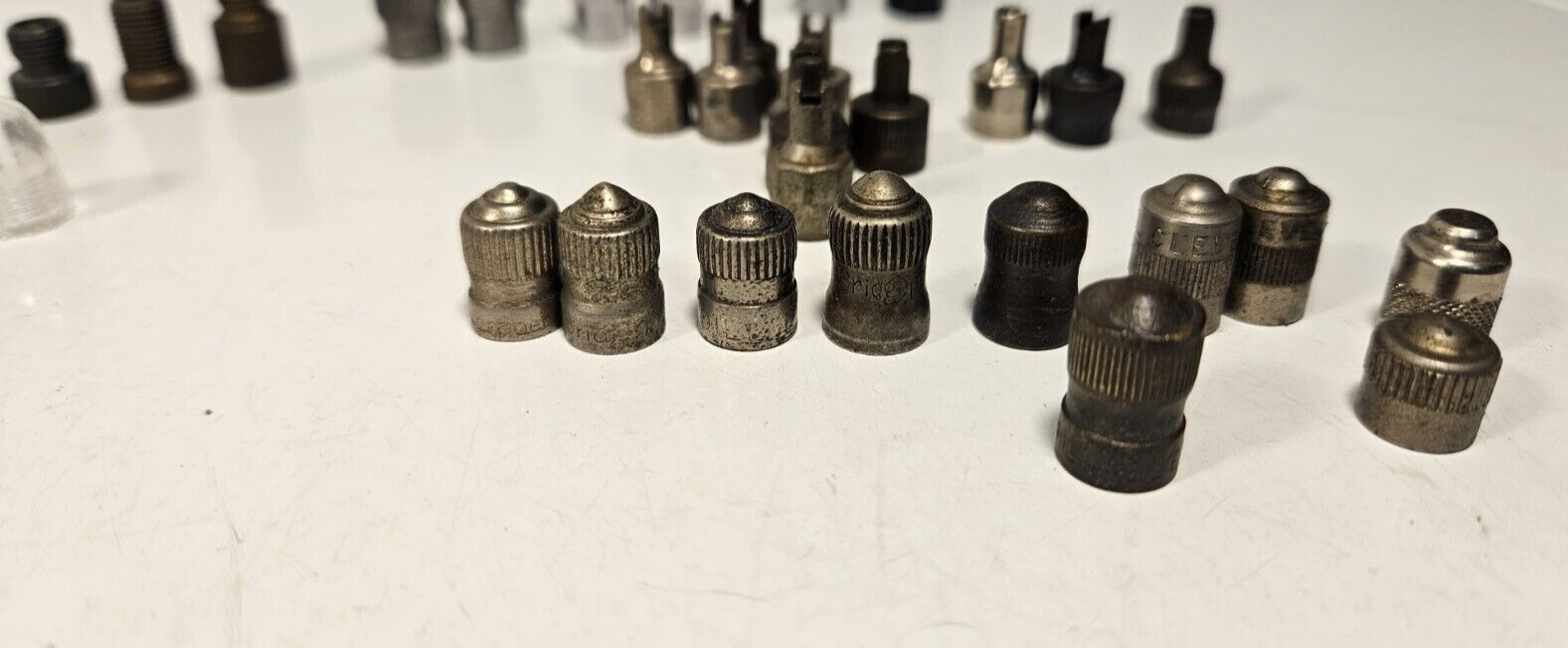 Bicycle Tube Valve Caps Plastic & Metal Miscellaneous