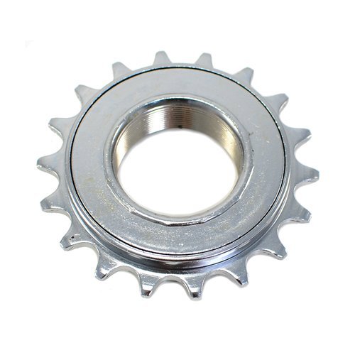 DICTA Single Speed Fixie, BMX Freewheel 1/2" x 1/8" 18T , Silver