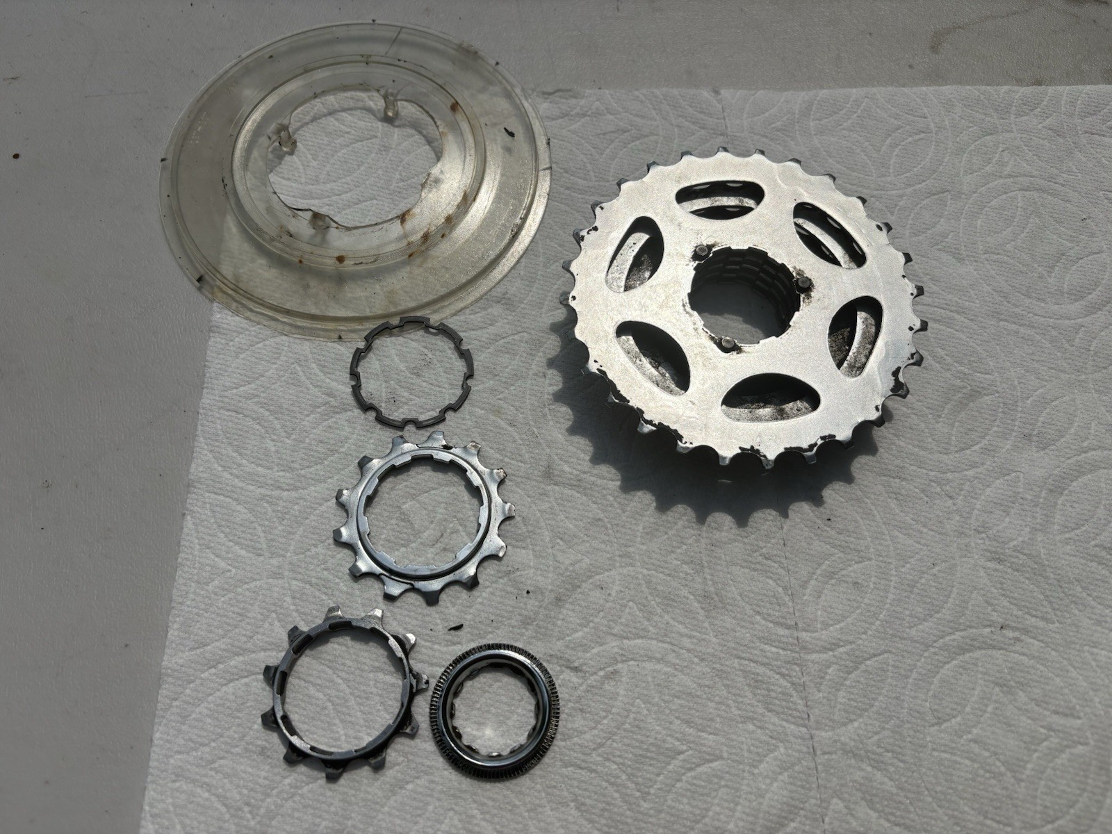 Shimano Deore LX 7 Speed HG Cassette Vintage MTB 11t – 28t hyperglide gears 1990