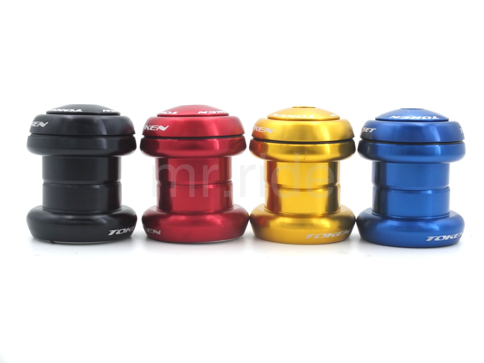 mr-ride Token Headset 1-1/8″ 34mm tube,Threadless/Integrated, (w/ top cap) Black