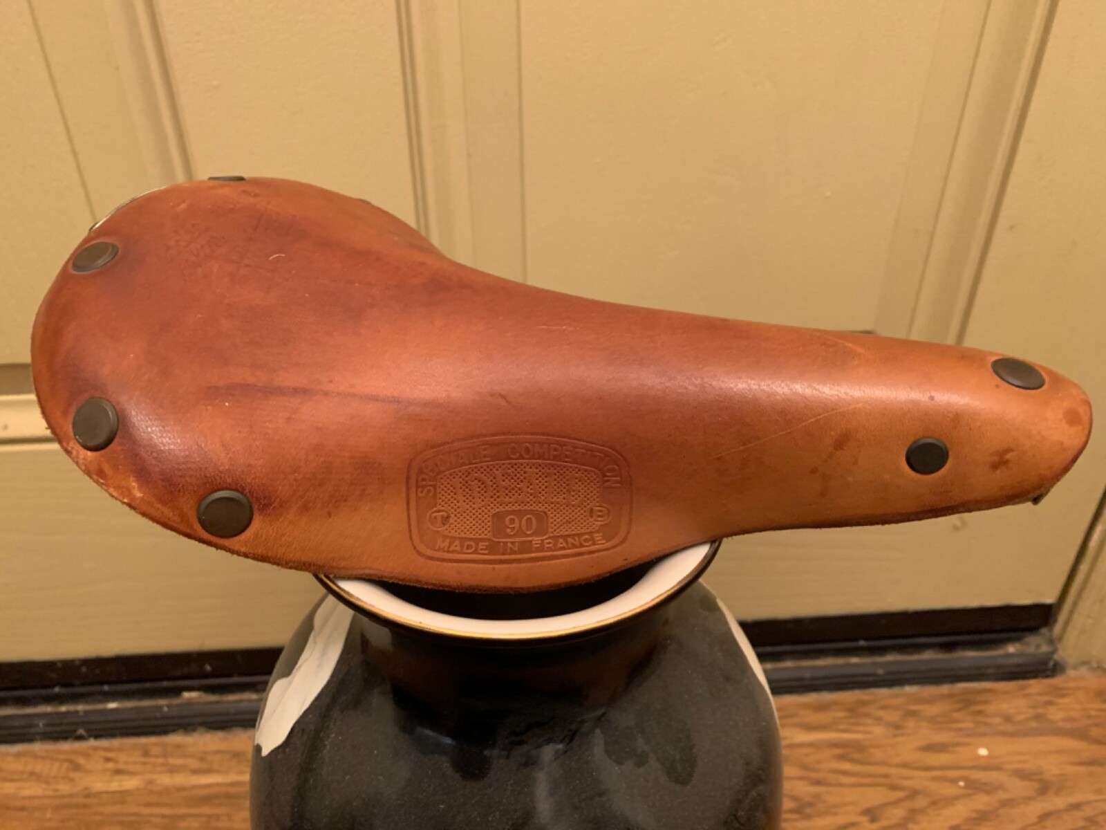 Ideale 90 / Aluminum Daniel Rebour Autographed Saddle speciale competition RARE