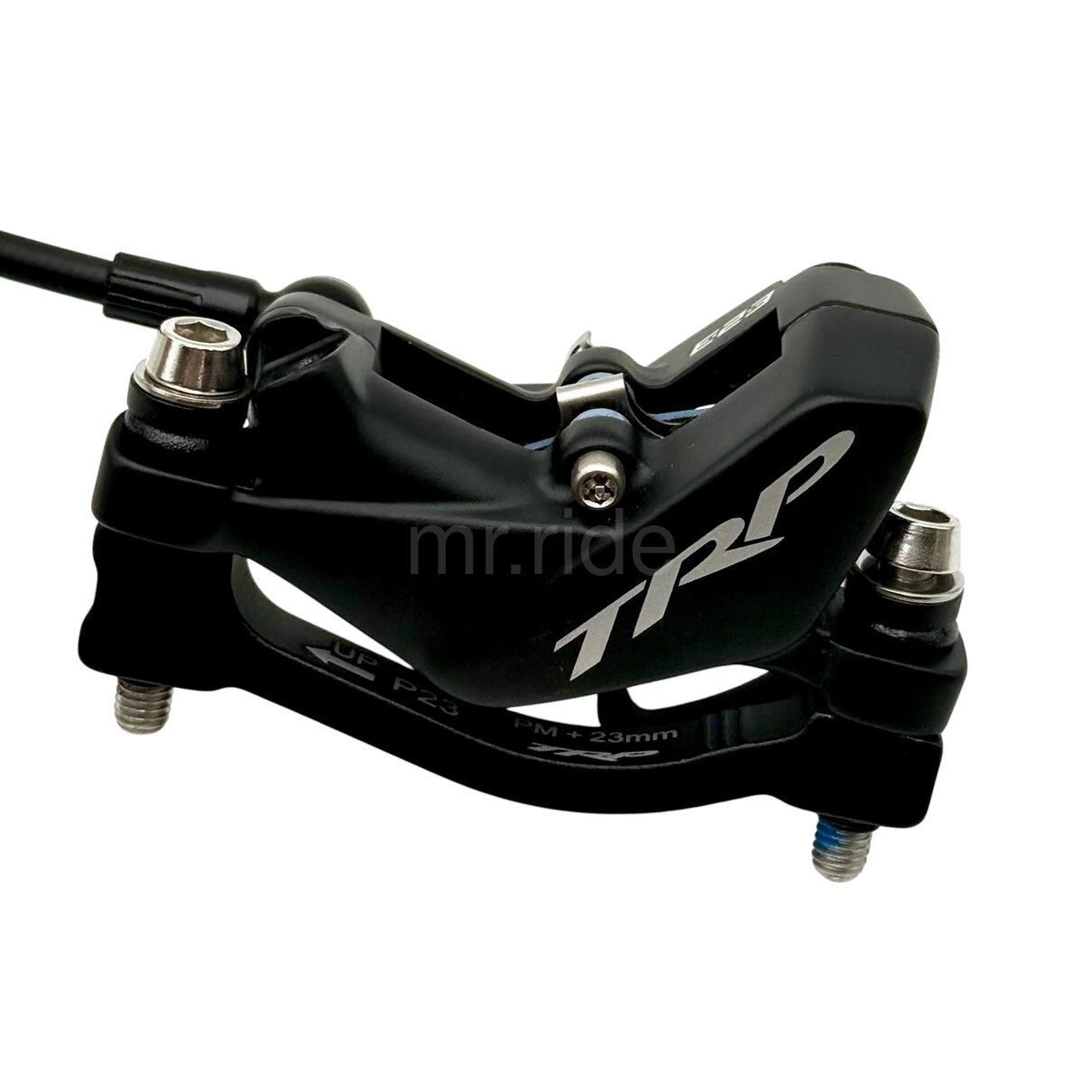 TRP DH-R EVO HD-M846 Hydraulic Disc Brake Kit 4-Piston Black F+R w/203+180 Rotor