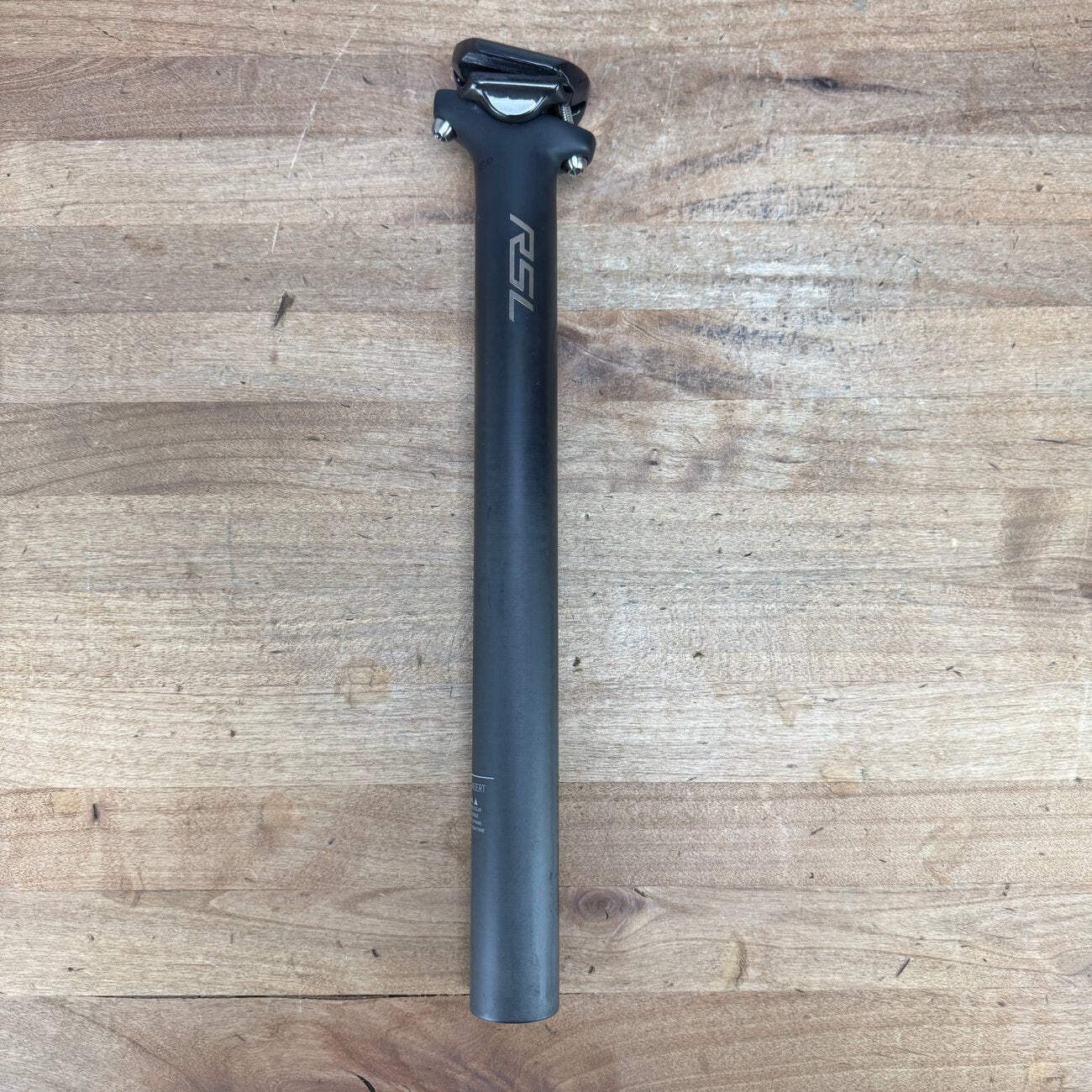 Low Mile! Bontrager RSL Carbon 320mm 31.6mm 0mm Setback Seatpost 154g