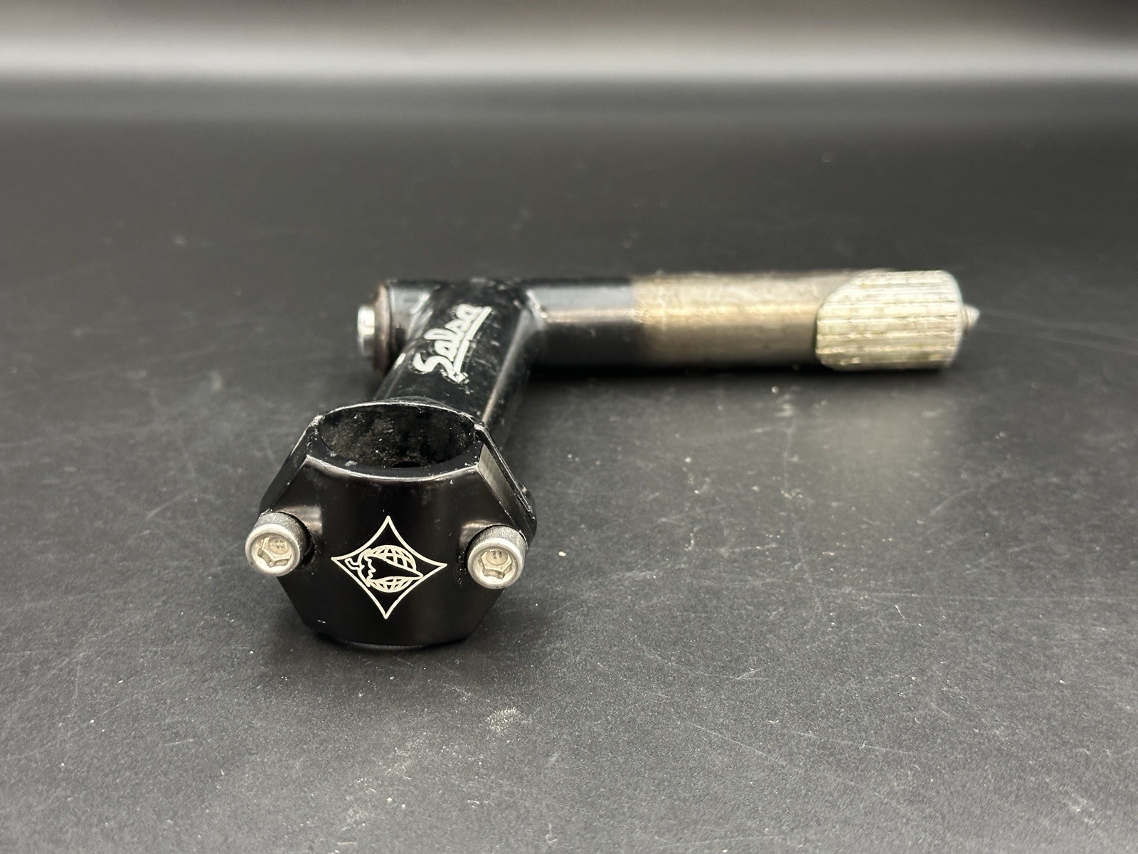 Vintage Salsa Quill Stem 1in 26.0mm Clamp Black MTB Road 100mm