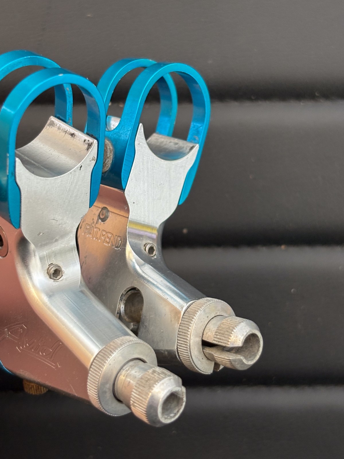 Vintage AVID Ultimate Brake Levers Anodized Turquoise MTB Mountain Bike 90’s